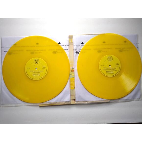 Elton John Goodbye Yellow Brick Road 1978 Vinyl LP Record Album COLORED Ltd Hype - Picture 3 of 10